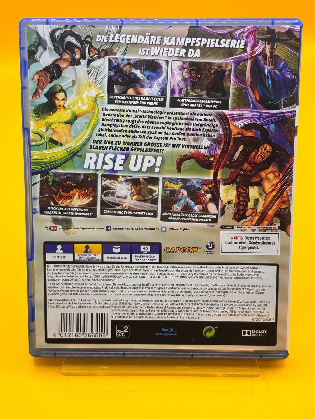 Sony Giochi: Street Fighter V - PS4 Spiel – Usato da Oberwil b. Zug venduto da silver2024 1