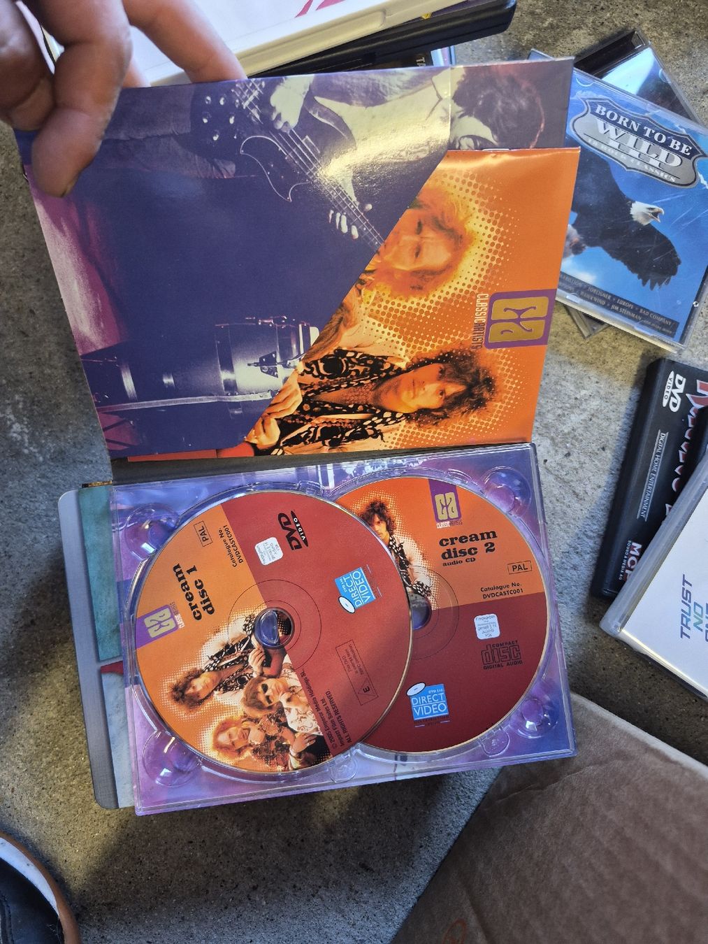 Tutti i DVDs: Cream Limited Edition DVD – Usato da Oberegg venduto da kev_58s7 1