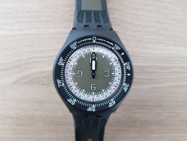 Swatch Uhr SULB100 Snowboard Fun Boarder Cutoffless Sport