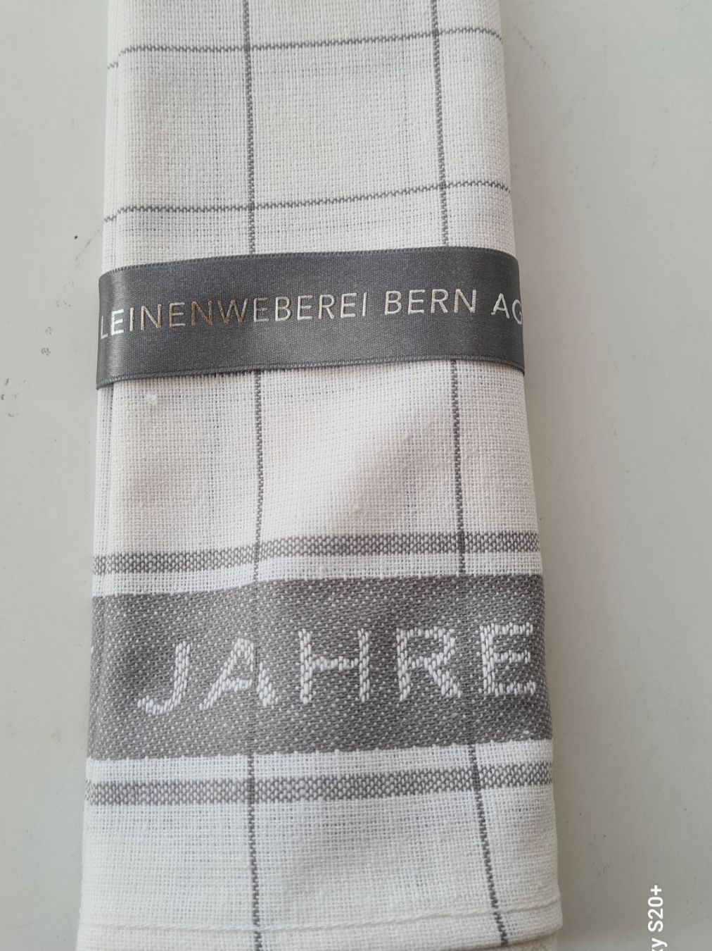 Küchentücher: Leinenweberei Bern AG Jubiläum Geschirrtuch, Werbeartikel – Gebraucht aus Aldesago von ant_zk5q 4