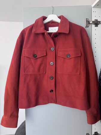 Vila Jacke kurz rot Grösse 36 guter Zustand