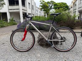 Retro Mountainbike mit Titanrahmen - Shimano XTR