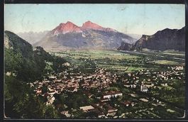 Ragaz, Totale des Ortes von Wartenstein 