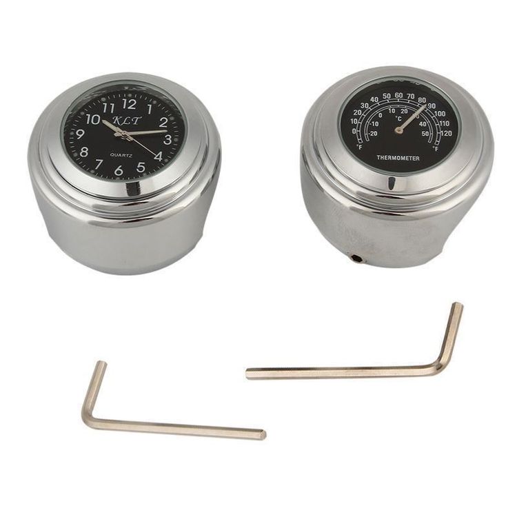 Motorrad Lenker Uhr - Wasserdicht Für 22-25,4mm Lenker