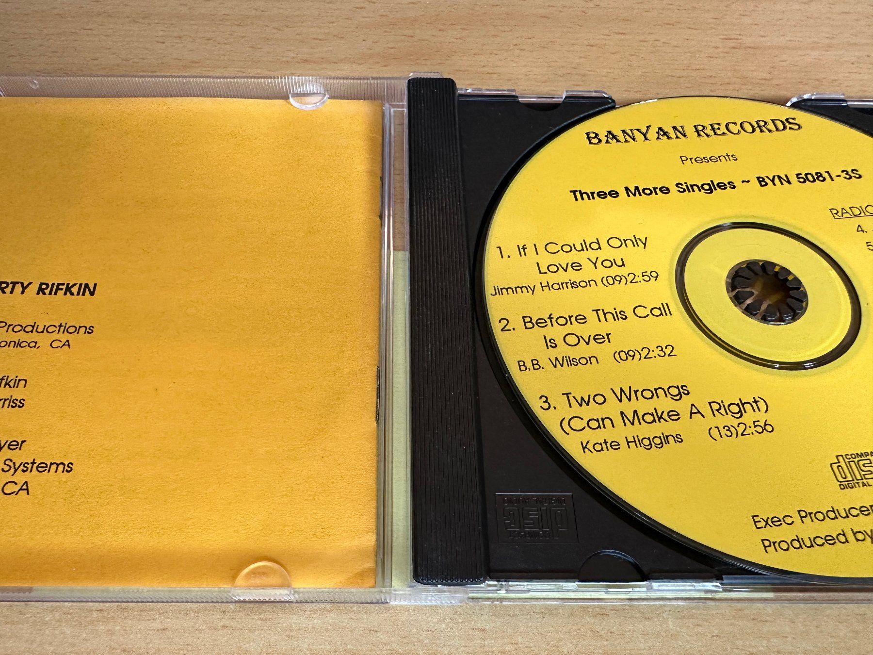 CD: Various – Banyan Records Presents Three More Singles – Usato da Rikon im Tösstal venduto da Alpenmutz 2