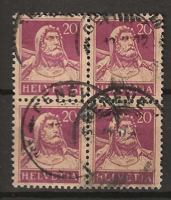 Tutti i francobolli: B0154 - Buste Tell no 154 B4 obl. – Usato da Trélex venduto da Phil_Albert
