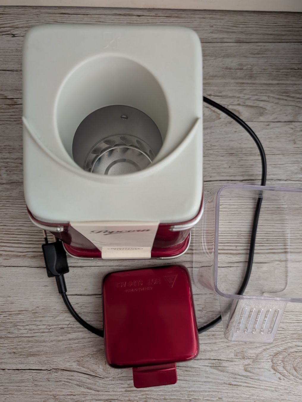 Elettrodomestici da cucina: Retro Popcornmaschine rot/weiss – Usato da Bremgarten (AG) venduto da bel_z8xf 5