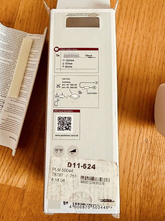 Interruttori: 2x Paulmann SmartHome Zigbee 3.0 Dimm Controller 500.44 – Usato da Buchrain venduto da pet_5j9k 4