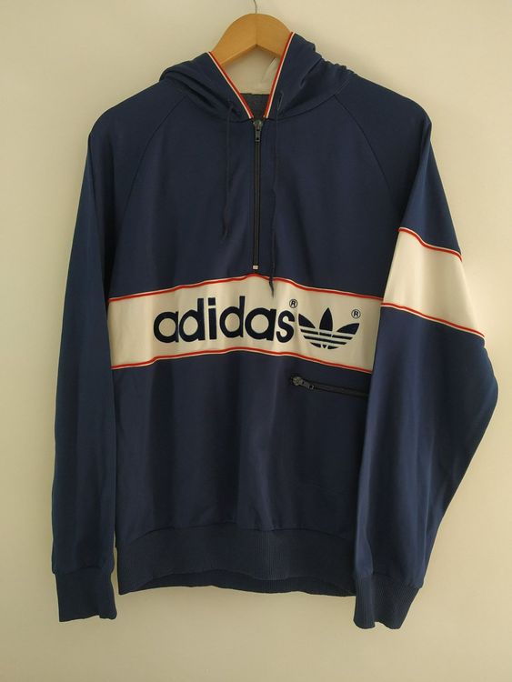 Adidas vintage pull best sale