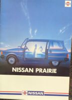 Prospekt Nissan Prairie von 1984