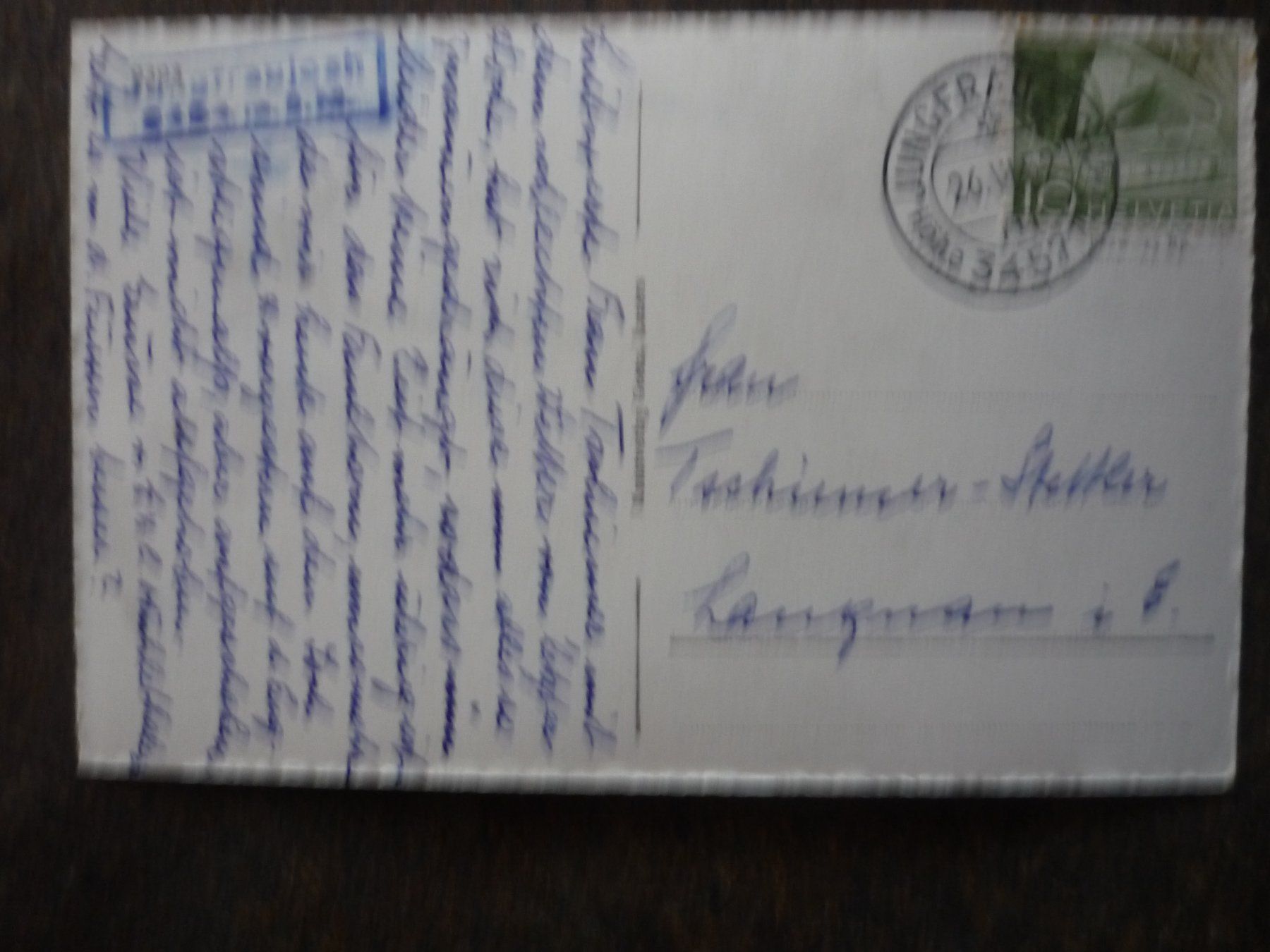 Cartoline postali: Postkarte Jungfraujoch – Usato da Langnau i. E. venduto da Laendu7000 1