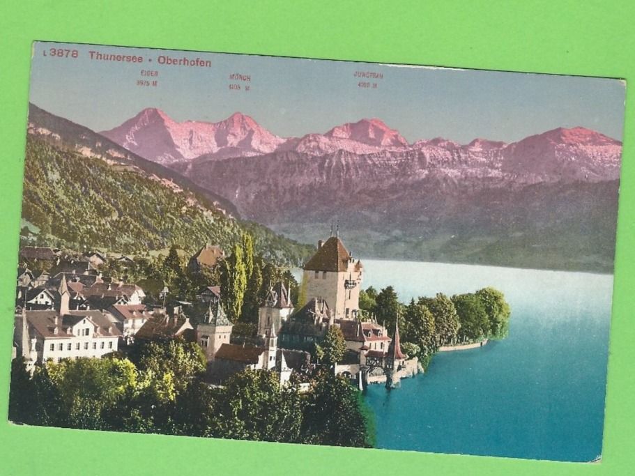 Cartoline postali: Oberhofen Thunersee – Nuovo (secondo la descrizione) da Zürich venduto da t24_de
