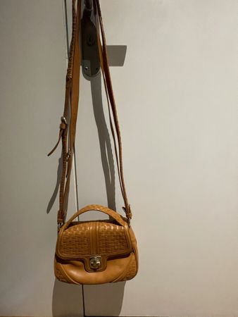 Bally Ledertasche Cognac