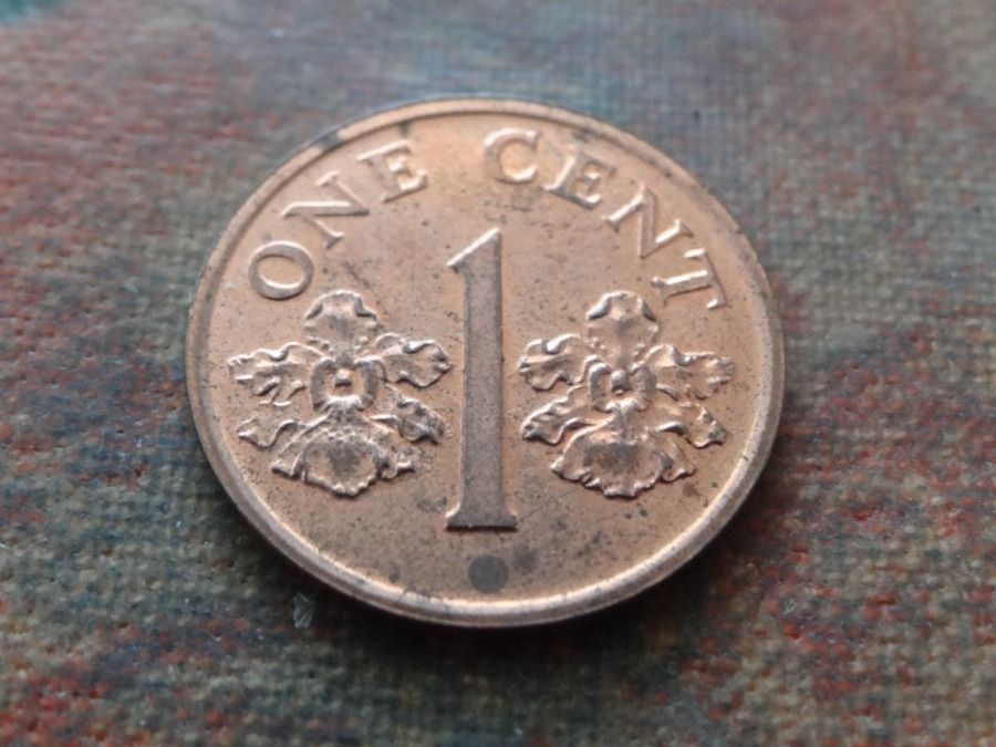 Toutes les monnaies: SINGAPOUR  1  Cent  1993 – D'occasion à Romanel-sur-Lausanne par Swift13 1
