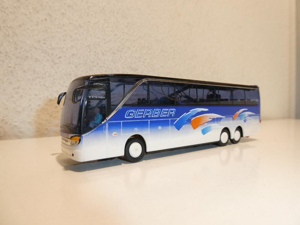 AMW Car System Car Reisebus Gerber Bus mit Licht HO (T19) (Gebraucht ...