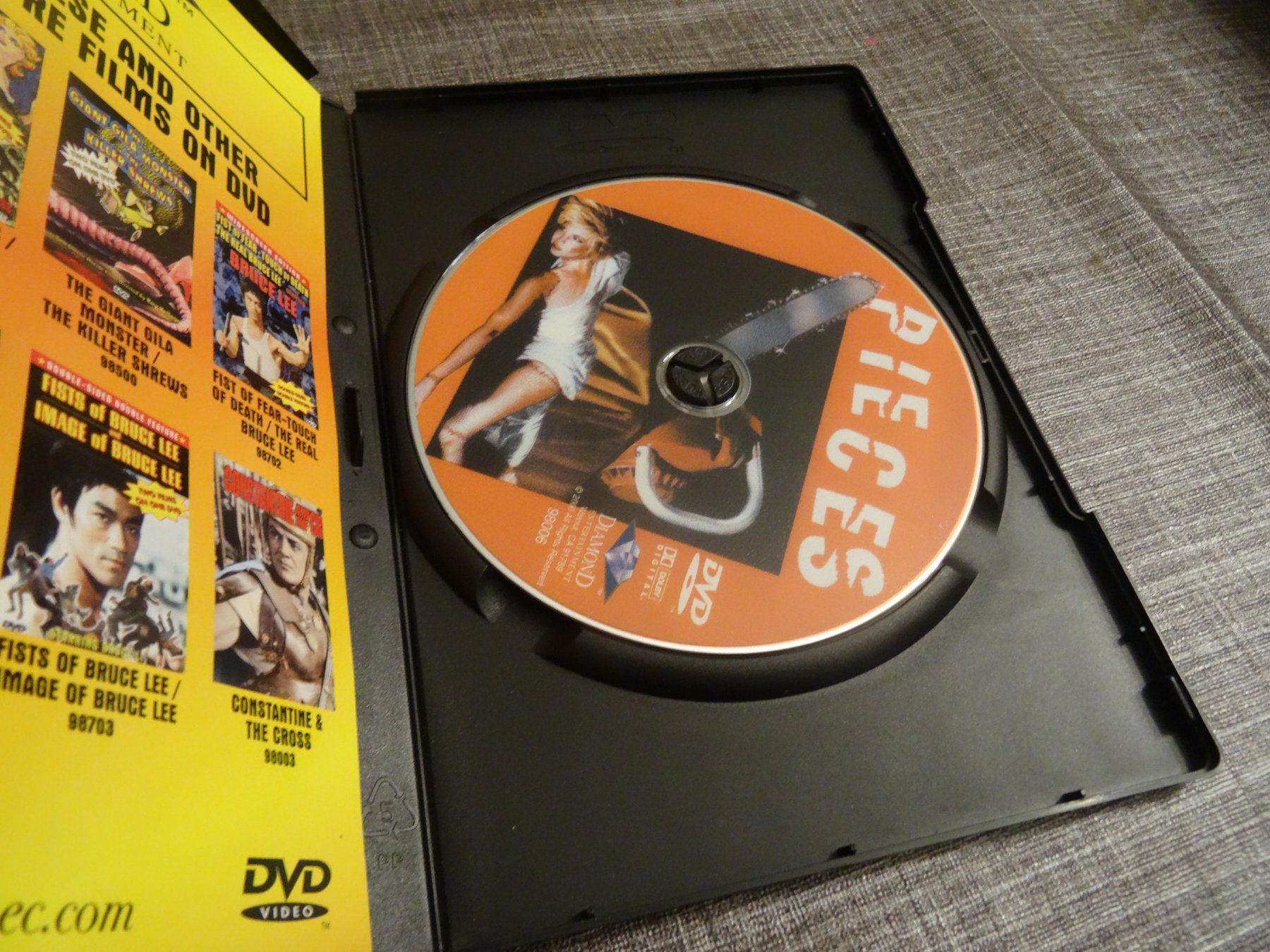 Tutti i DVDs: DVD Horrorfilm Pieces - IMPORT ENGLISCH – Usato da Olten venduto da Disc-Verkauf 1