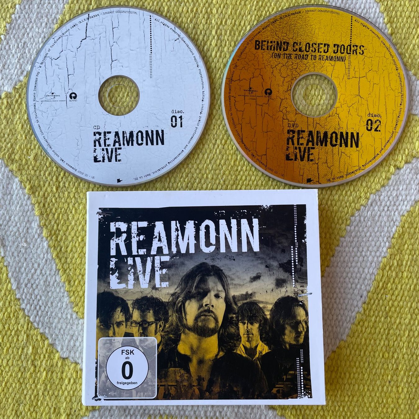 CD: REAMONN-CD+DVD LIVE (DIGIPACK) – Usato da Rorschacherberg venduto da CD-Roli
