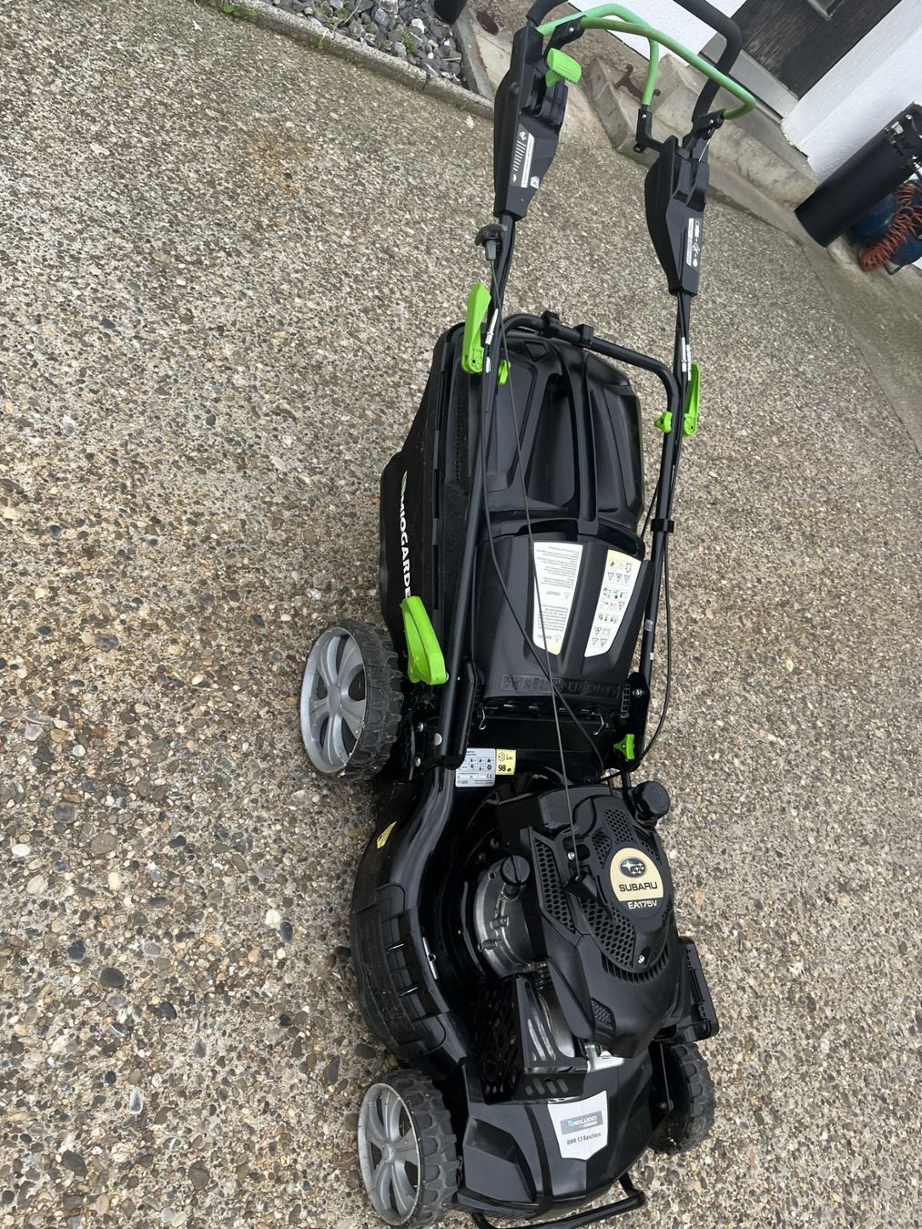 Migros Tagliaerba: Rasenmäher Ranchero 53cm mit Radantrieb – Usato da Stüsslingen venduto da Shoebby_tools