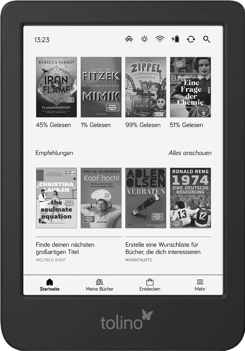Tolino Tablet PC: Tolino shine 4 eBook Reader – Gebraucht aus Brugg AG von Milkyway