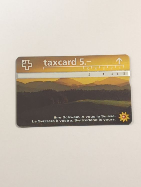 Cartes de téléphone: Carte téléphonique PTT / taxcard – D'occasion à Chavannes-Renens par the_glu