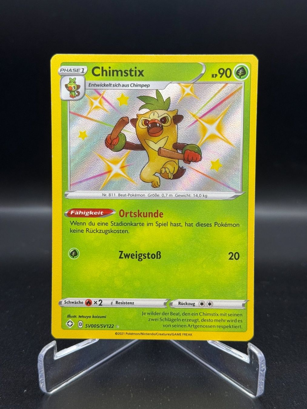 Pokémon Carte collezionabili: Chimstix (SHF SV5) - Shiny – Usato da Birmensdorf ZH venduto da SnorlaxMail