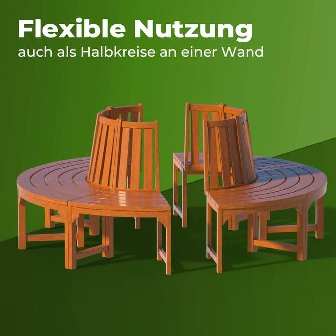 Panchine: Baumbank 160cm - Eukalyptus – Nuovo e nell'imballaggio originale da Winterthur venduto da aredo 2