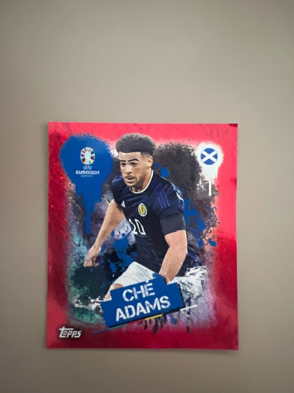 Carte collezionabili: Topps EM 2024 ROT Che Adams SCO 3 – Nuovo (secondo la descrizione) da Dietikon venduto da Emoruk