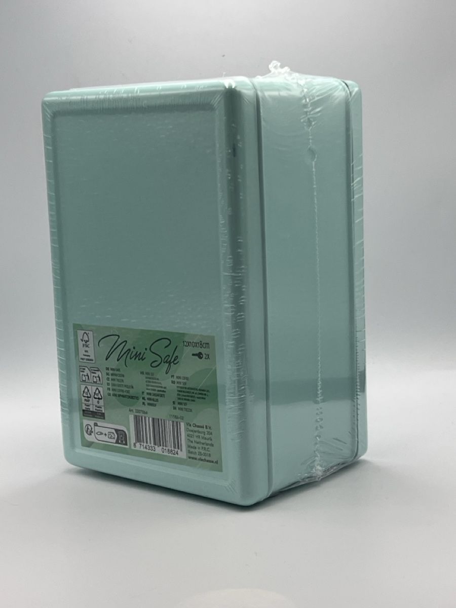 Casseforti: Mini Safe mintgrün, Neu, Schlüssel! – Nuovo e nell'imballaggio originale da Emmen venduto da VK-Retail 1