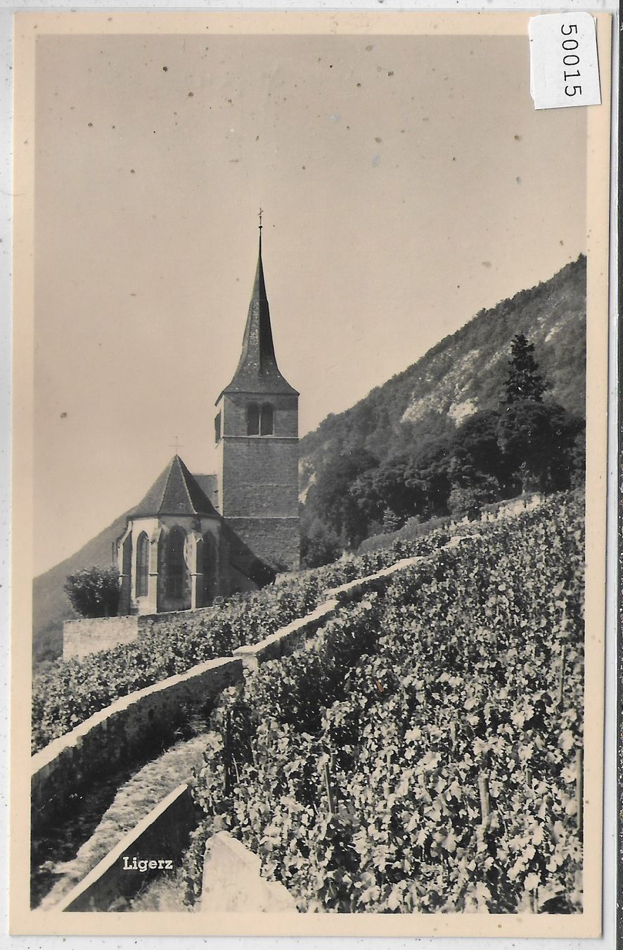 Cartoline postali: Ligerz - Kirche – Usato da Ettingen venduto da Kartenplanet