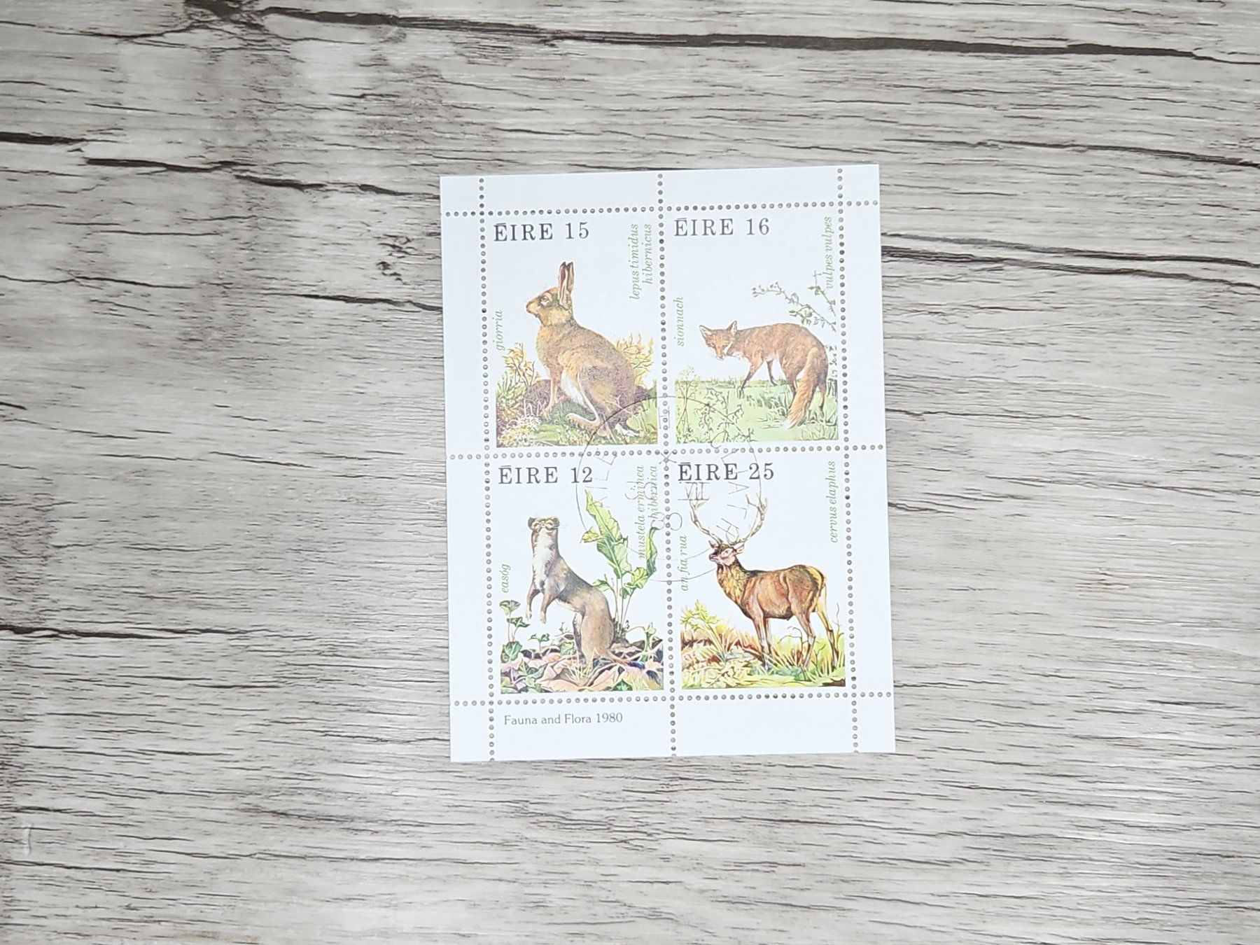 Tutti i francobolli: CL05 Enveloppe + Timbre Eire + Bloc 1980 – Usato da Cousset venduto da Patrick_Collections 1