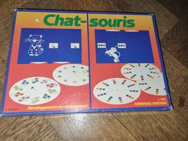 Jeu éducatif Chat-souris Fernand Nathan vintage 