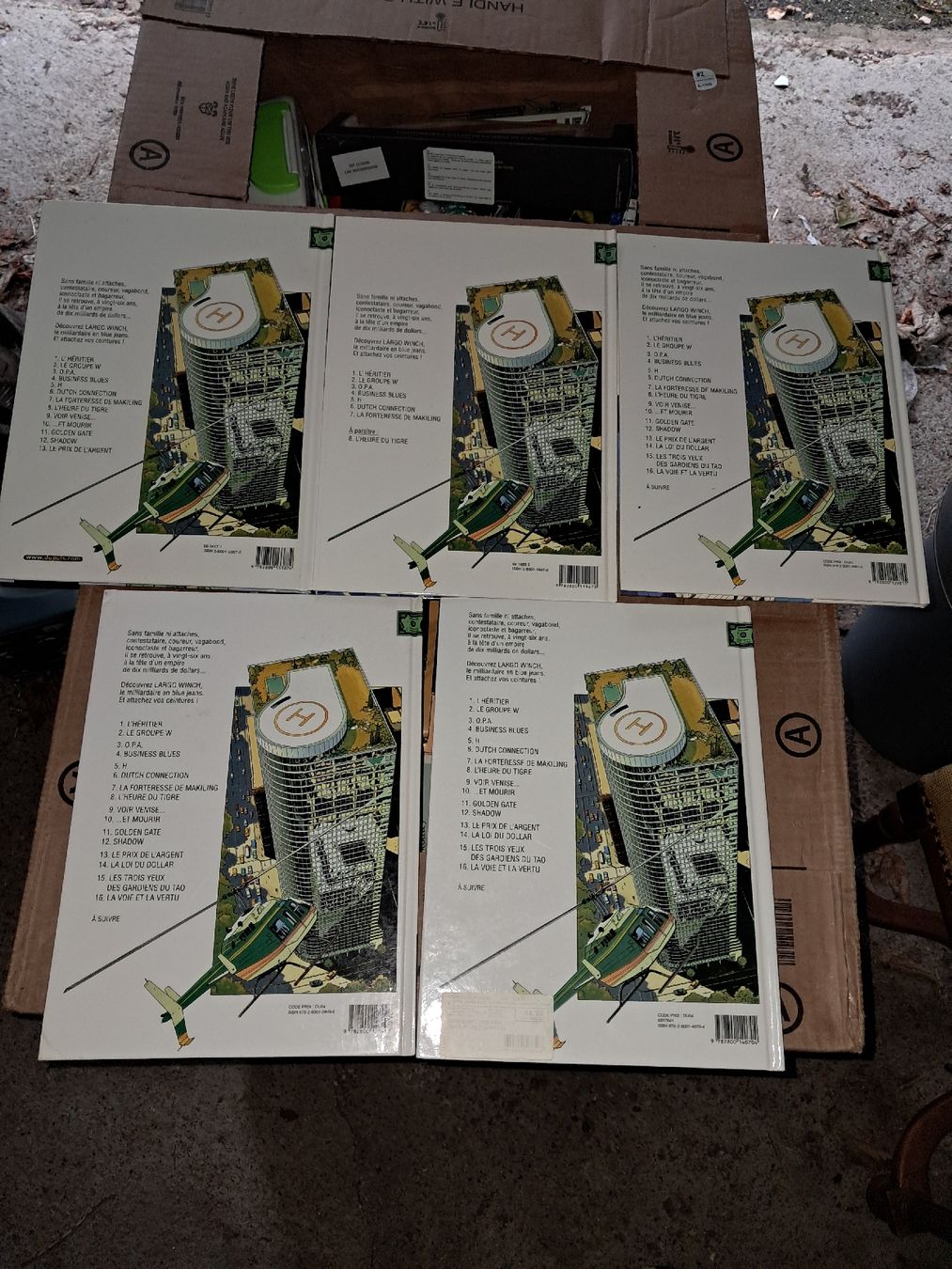 Fumetti: Lot de 5 Bd Largo winch – Usato da Le locle venduto da juliensaran 1