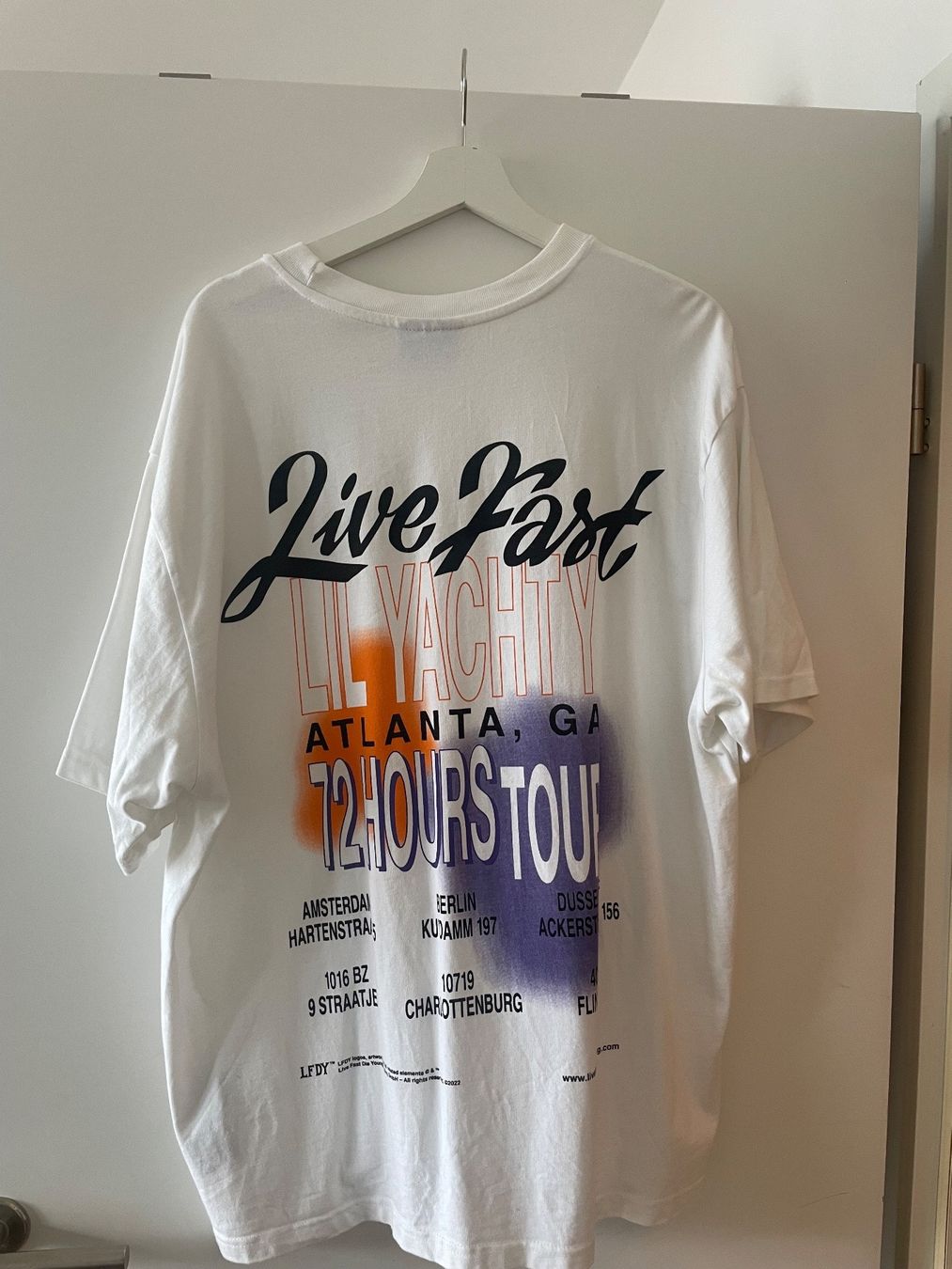 Live Fast Die Young T-shirt: Lfdy lil yachty tshirt – Usato da Biel/Bienne venduto da walterwhite02