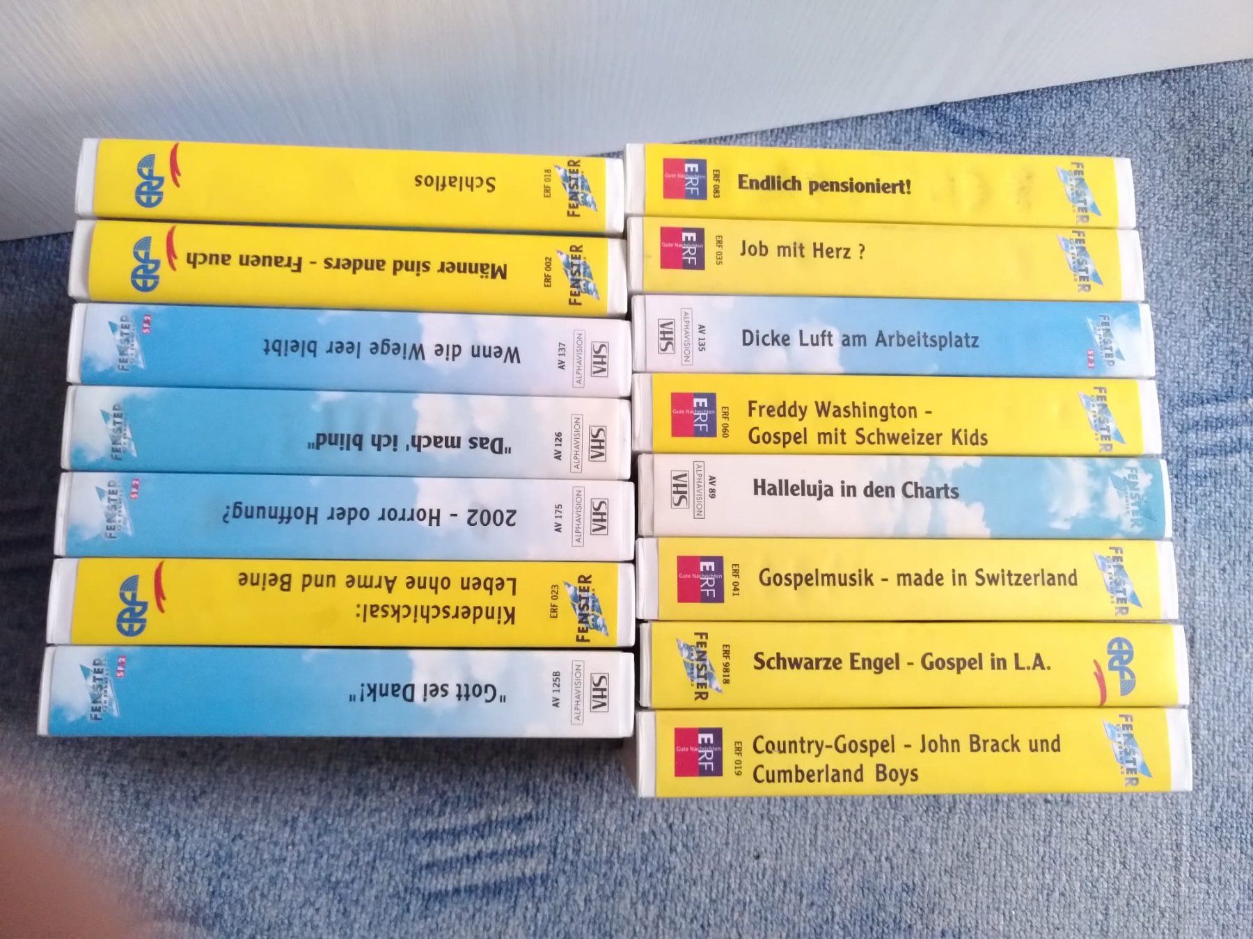 Tutti i VHS: Videos "Fenster zum Sonntag" – Usato da Grüningen venduto da Elch67 3