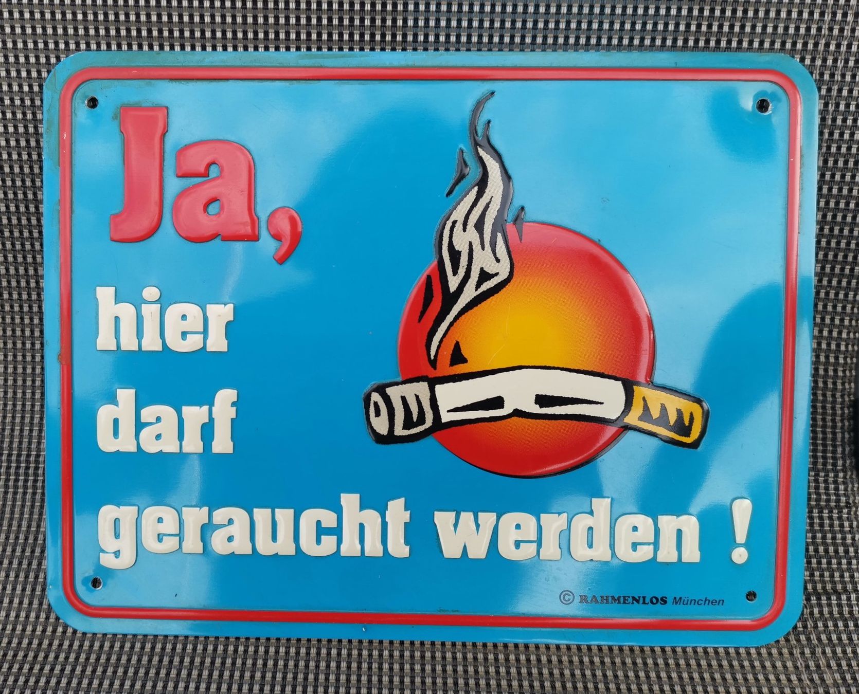 Insegne: Blechschild 220 x 170mm – Nuovo (secondo la descrizione) da Giswil venduto da Zumsteed