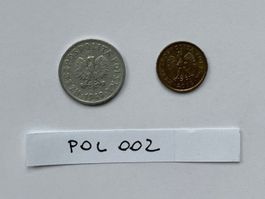 2 Münzen aus Polen