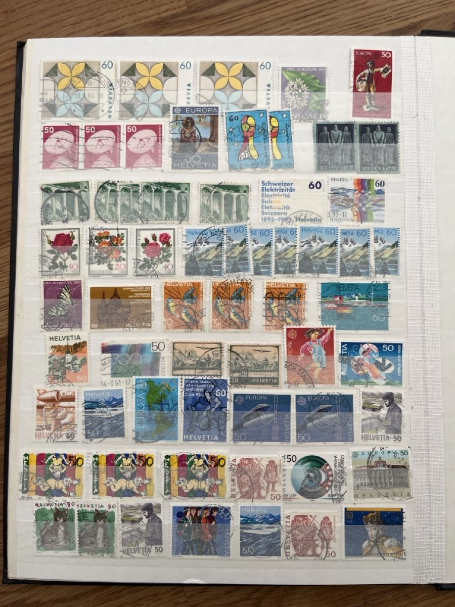 Tous les timbres: Briefmarken Album – D'occasion à Sursee par abcdxyz 8
