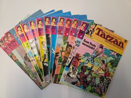 Tarzan Herr des Dschungels, Sammlung, 14Stk. Zø 2+