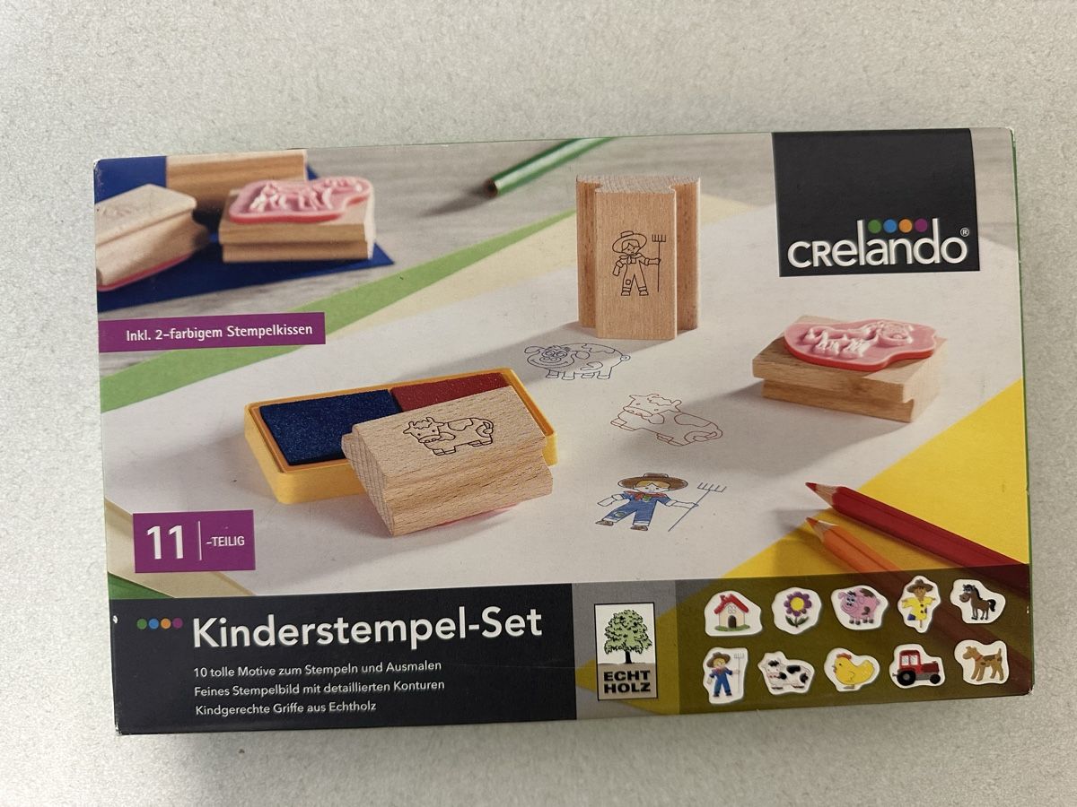 Stempel: Stempel Set Bauernhof mit 2 Farben – Gebraucht aus Züberwangen von Niko_4 1