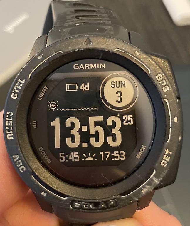 Smartwatch: GARMIN INSTINCT SOLAR 2020 – Usato da Sierre venduto da ff0_rmp7 3