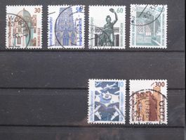 BRD 1987 / 88 Sehenswürdigkeiten gest