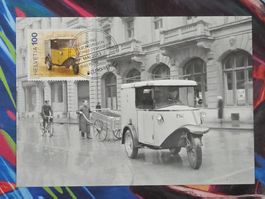 CL26 Carte Postale + Timbre Suisse 2013