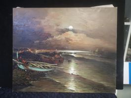 HUILE SUR TOILE SIGNÉE COLIN