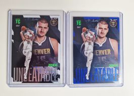 2 Cartes de collection Nikola Jokic "Unbeatable" - Denver