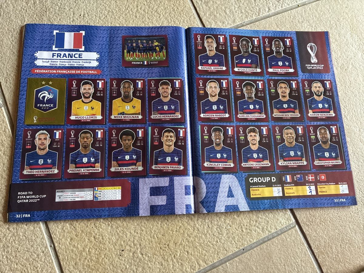 Panini Carte collezionabili: Album panini 2022 complet – Usato da Corpataux venduto da symiana 1