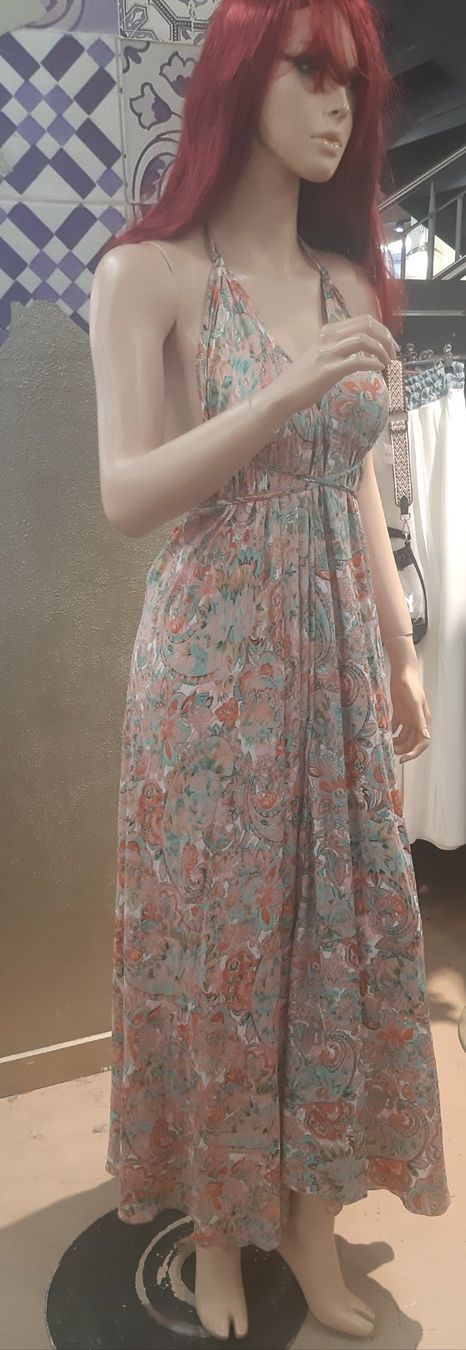 Vestiti: Maxikleid - SILK 70% one size – Nuovo e nell'imballaggio originale da Zürich venduto da Venecia25 4