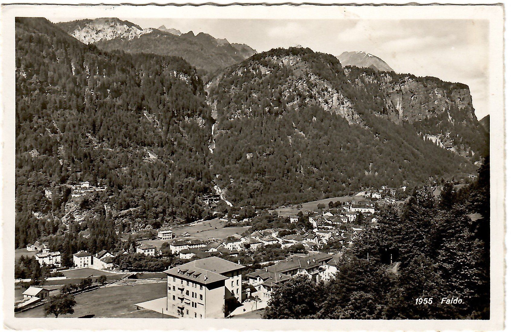 Cartes postales: Ansichtskarte   Faido – D'occasion à Kerns par etma3