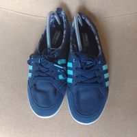 Adidas Neo Damen Sneaker, dunkelblau hellblau