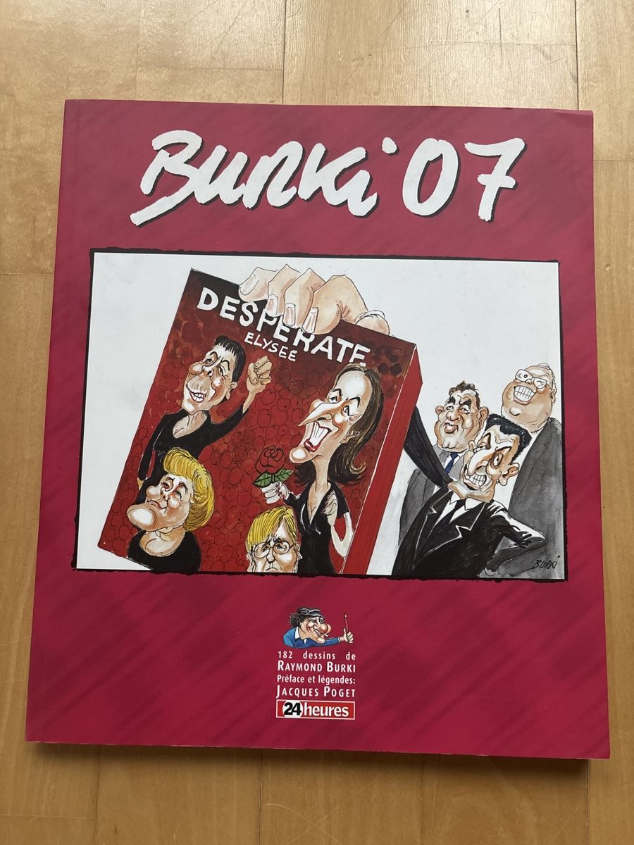 Bücher: Raymond Burki ´07 Dessins Caricatures – Neu (gemäss Beschreibung) aus Châtillon FR von riocavalli