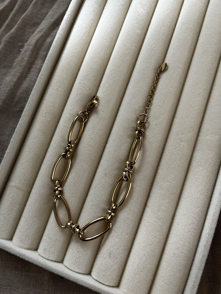 Bracciali & Braccialetti: Elegantes goldfarbenes Armband – Nuovo (secondo la descrizione) da Opfikon venduto da acoaee 2